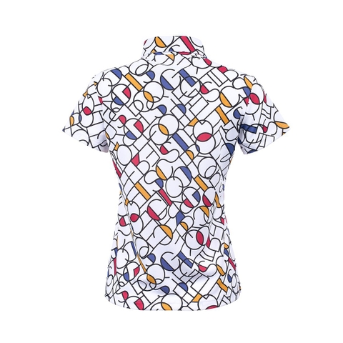 Áo Polo le coq golf Nữ LG5SHS07LV-WH00