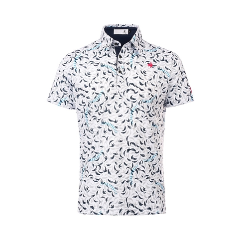 Áo Polo le coq golf Nam LG5SHS09MV-WH00