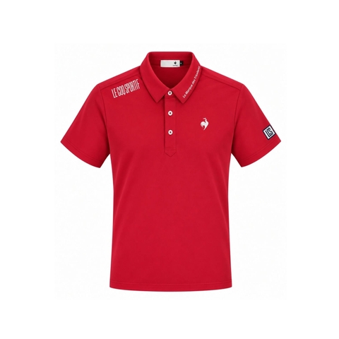Áo Polo le coq golf Nam LG5SHSV1MV-RD00