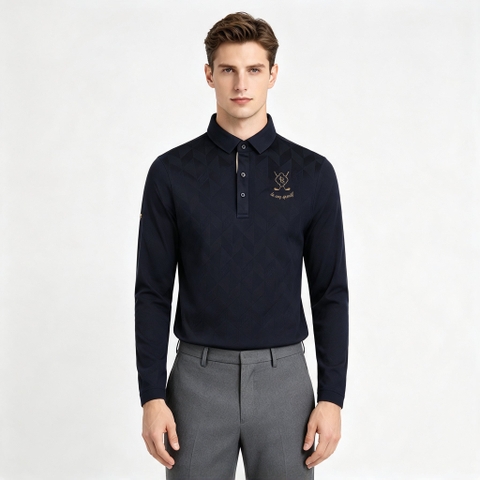 Áo Polo dài tay le coq golf Nam LG6FLSG7MV-NV00