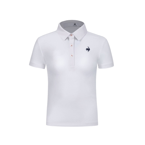 Áo Polo le coq golf Nữ LG6SHS12LV-WH00