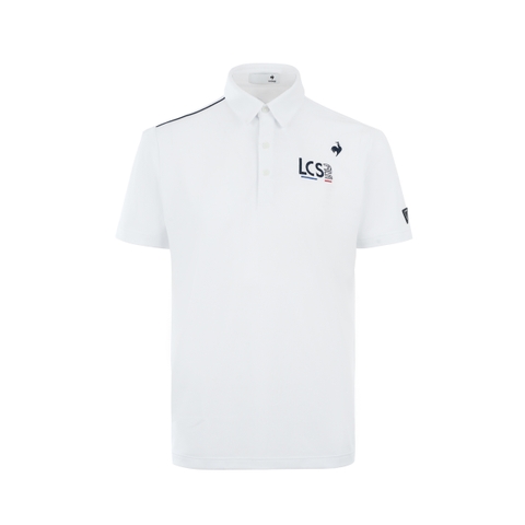Áo Polo le coq golf Nam LG6SHSV0M-WH00