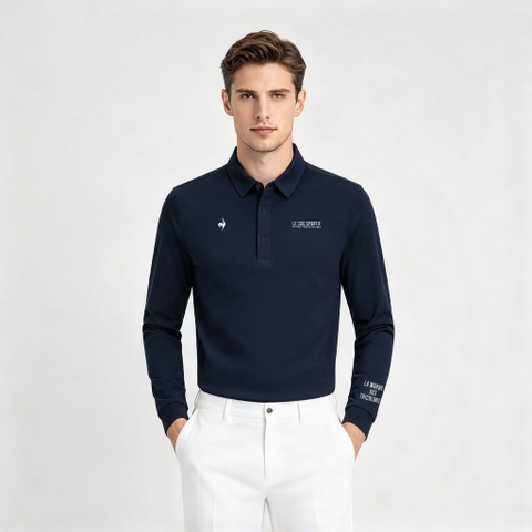 Áo Polo dài tay le coq golf Nam LG6SLS00MV-NV00