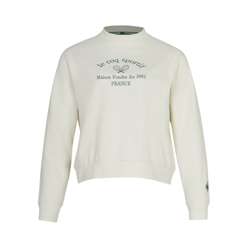 Áo dài tay le coq sportif Nữ LT4FSW41LV-WH01