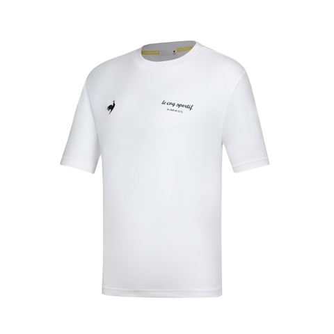 Áo T-shirt le coq sportif Nam LT5SHT05MV-WH00