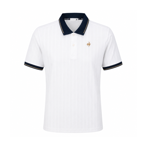 Áo Polo le coq sportif Nam LT6FHS02MV-WH00