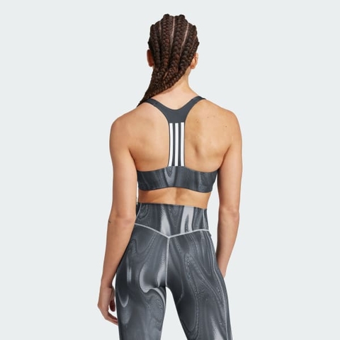 Áo bra tập luyện adidas Powerimpact 3 sọc - IW9961
