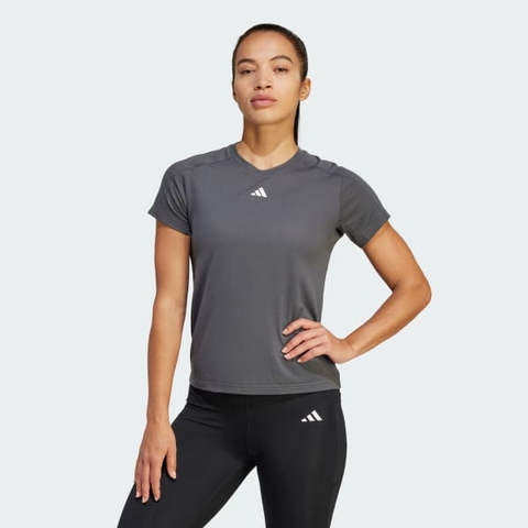 Áo T-shirt tập luyện adidas AEROREADY Train Essentials Minimal Branding Nữ - IX1012