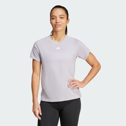 Áo T-Shirt tập luyện adidas Minimal Branding Train Essentials AEROREADY Nữ - IX1011