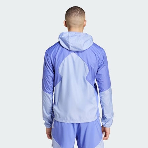 Áo khoác gió Nam chạy bộ adidas Own the Run AEROREADY - IV7672