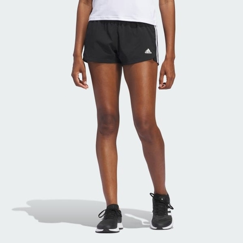 Quần short tập luyện adidas Pacer 3 sọc Nữ GH8146