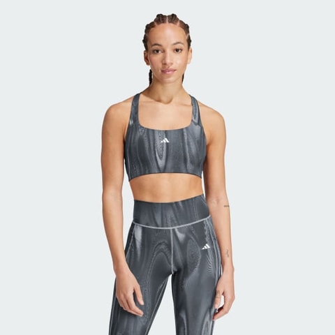 Áo bra tập luyện adidas Powerimpact 3 sọc - IW9961