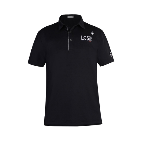 Áo Polo le coq golf Nam - QGMXJA02V-BK00