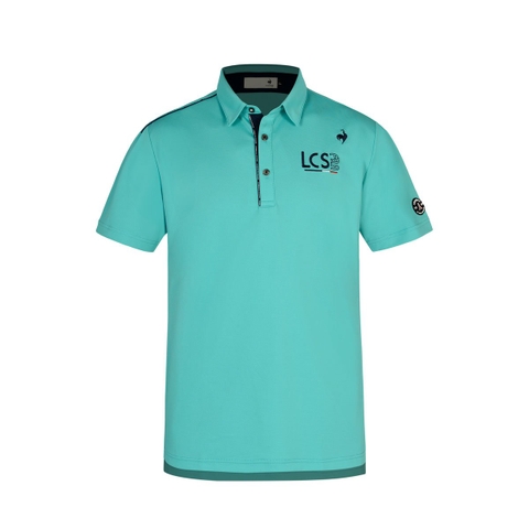 Áo Polo le coq golf Nam - QGMXJA02V-GR00
