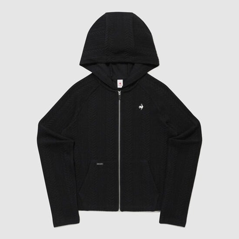 Áo khoác nỉ le coq sportif Nữ QR322OFT91-BLK