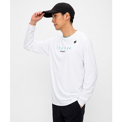 Áo thun dài tay le coq sportif Nam - QTMVJB20V-WH