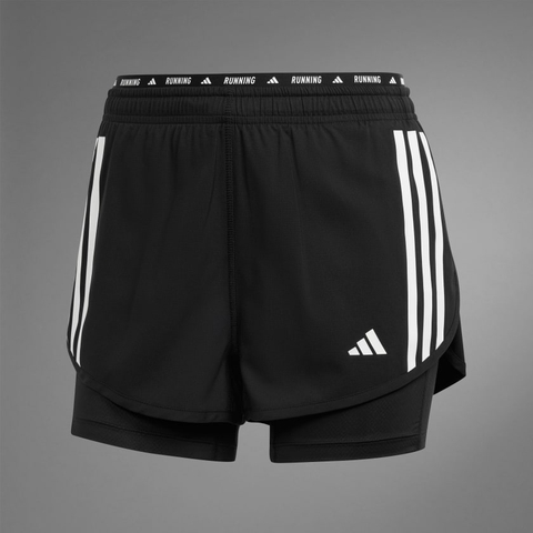 Quần short chạy bộ 2 trong 1 adidas nữ IN1445