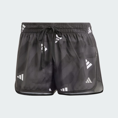 Quần short chạy bộ adidas brand love nữ HY6969