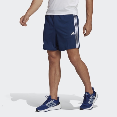 Quần short tập luyện adidas pique 3 sọc essentials Nam - IB8112