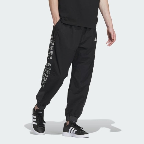 Quần dài adidas Wording bo gấu Unisex - IM8764