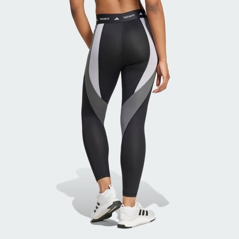 Quần legging tập luyện adidas 7/8 Colorblock TECHFIT Nữ - IX3283