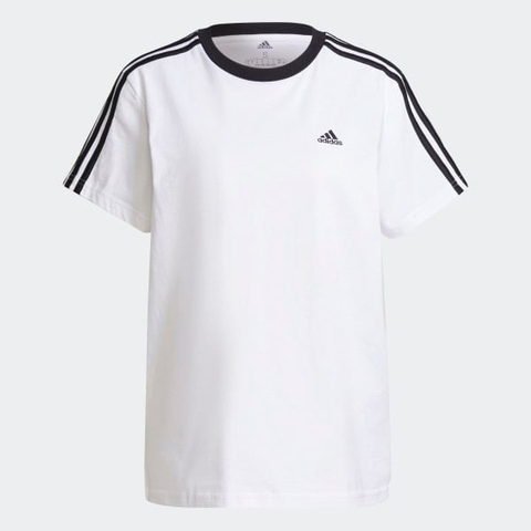 Áo T-shirt thể thao adidas 3 sọc Essentials Nữ - H10201