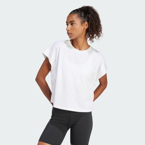 Áo T-shirt tập luyện adidas Studio Nữ - IS2978