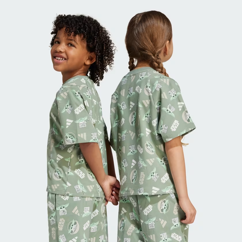 Áo T-shirt trẻ em adidas X Star Wars™ The Mandalorian™ Unisex - JF3650