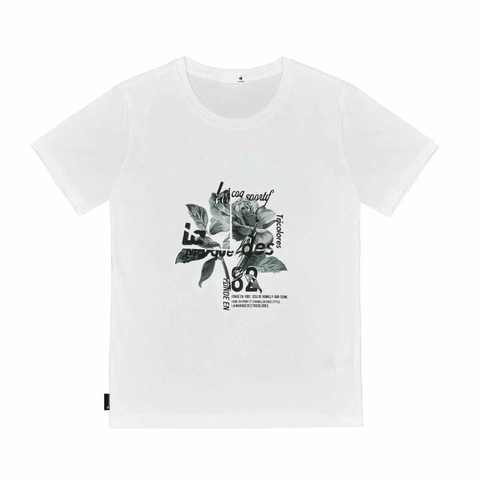 Áo thun le coq sportif Nam - QLMVHA03-WHT