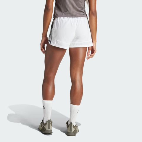 Quần short tập luyện adidas Pacer cạp cao Nữ - IS2171