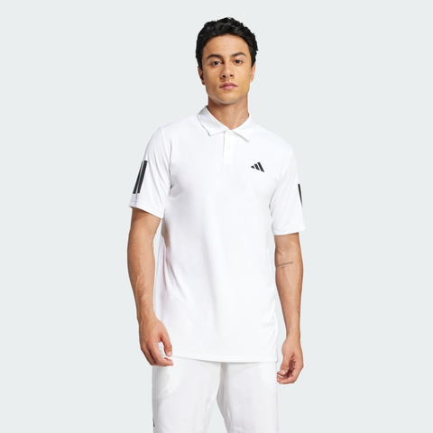 Áo Polo tennis/pickleball adidas 3 Sọc Tennis Club Nam - JE0412