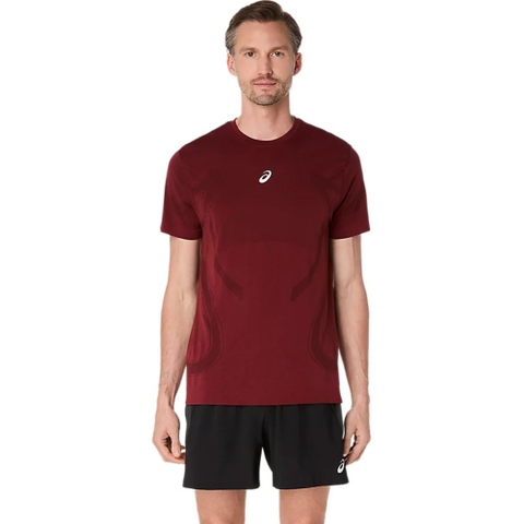 Áo T-shirt chạy bộ ASICS ROAD SEAMLESS Nam - 2011D355.200