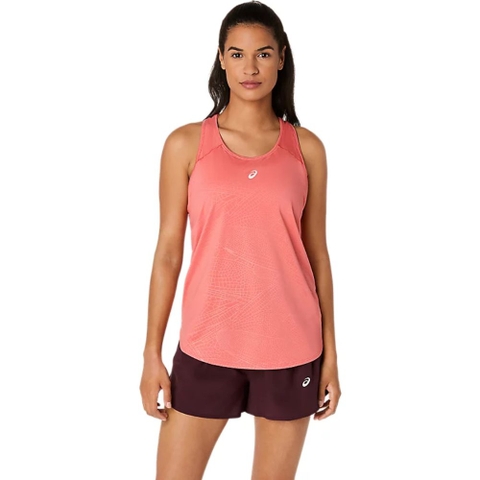 Áo Tank Top chạy bộ ASICS ROAD ALL OVER PRINT Nữ - 2012D071.701