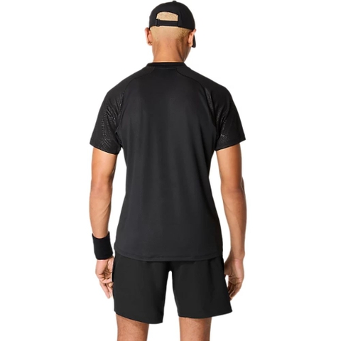 Áo Polo tennis/pickleball ASICS MATCH NIGHT ENERGY Nam - 2041A352.001