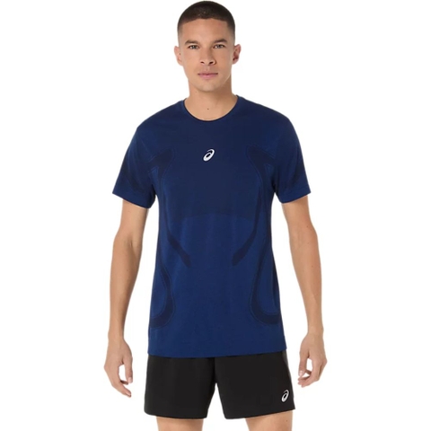 Áo T-shirt chạy bộ ASICS ROAD SEAMLESS Nam - 2011D355.400