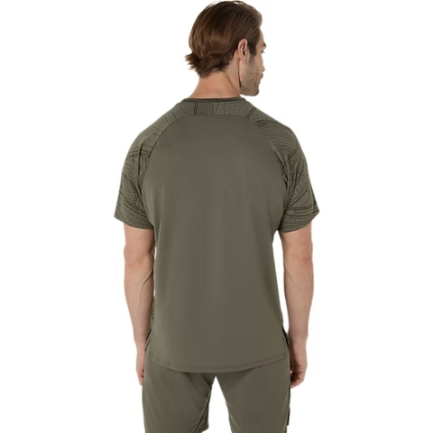 Áo T-shirt tập luyện ASICS ALL OVER PRINT Nam - 2031F199.300