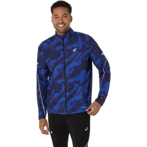 Áo gió chạy bộ ASICS ROAD LITE-SHOW PACKABLE Nam - 2011D358.001