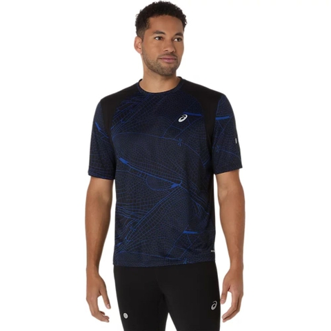 Áo T-shirt chạy bộ ASICS ROAD LITE-SHOW Nam - 2011D357.001