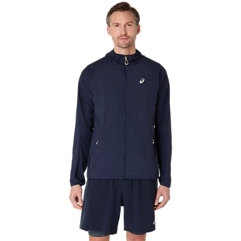 Áo gió chạy bộ ASICS ROAD PACKABLE JACKET Nam - 2011D084.401
