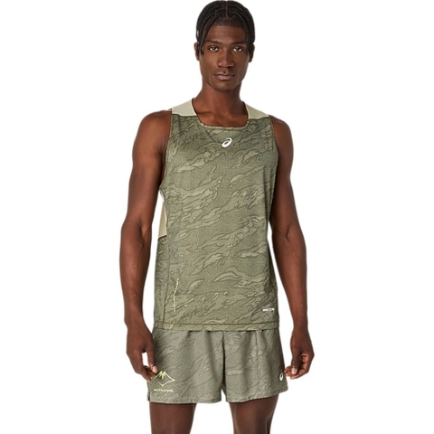 Áo ba lỗ chạy trail ASICS FUJITRAIL SINGLET Nam - 2011D388.300