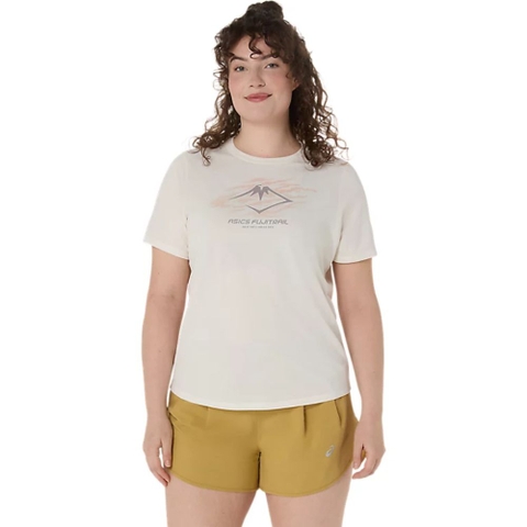 Áo T-shirt chạy trail ASICS FUJITRAIL LOGO SS Nữ - 2012D314.100