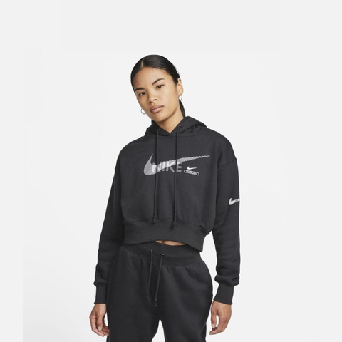 Áo hoodie Nữ Nike SWSH FLC PO DR5614-010