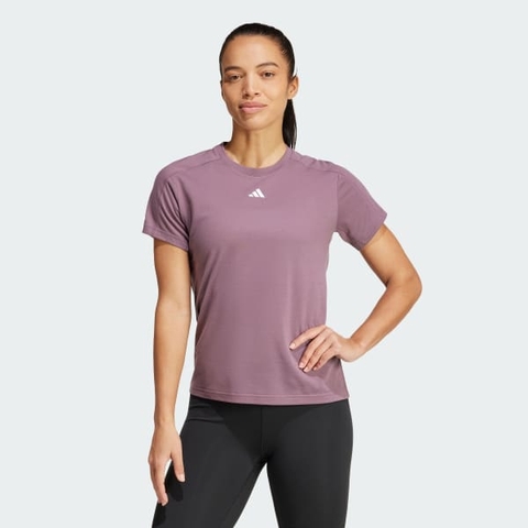 Áo T-shirt tập luyện adidas AEROREADY Train Essentials Minimal Branding Nữ - IX1010