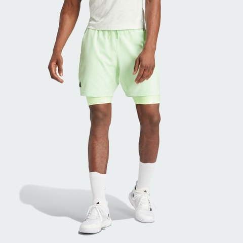 Quần short tennis/pickleball adidas HEAT.RDY Pro Printed Ergo 7-Inch Nam - IP1935