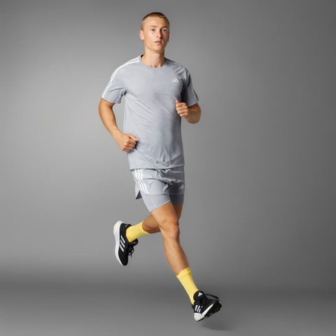 Áo T-shirt chạy bộ 3 sọc Nam adidas - IQ3836
