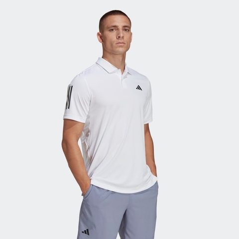 Áo Polo tennis/pickleball 3 sọc Nam adidas - HS3268