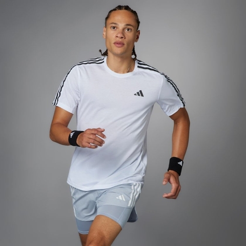 Áo T-shirt chạy bộ 3 sọc Nam adidas - IQ3835