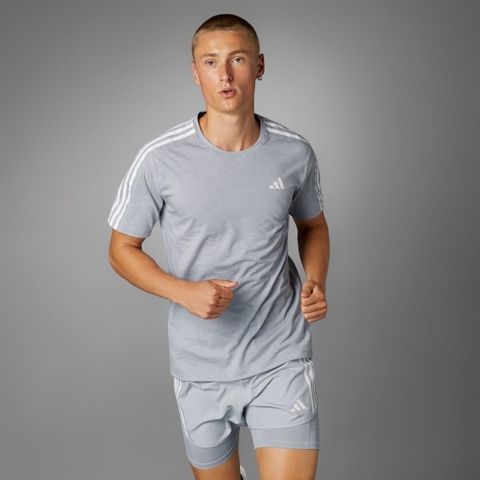 Áo T-shirt chạy bộ 3 sọc Nam adidas - IQ3836
