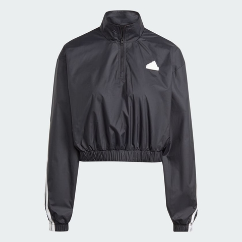 Áo khoác gió Nữ 3 sọc adidas IB4153