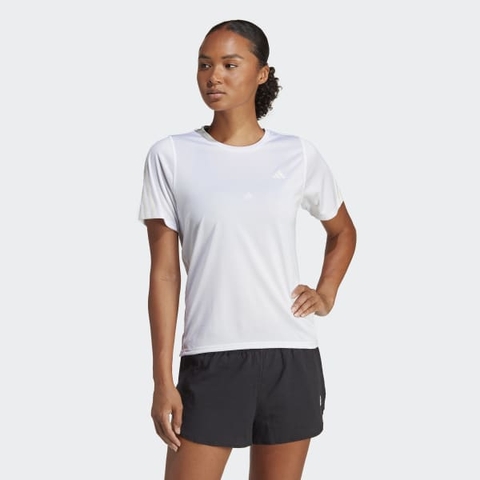 Áo T-shirt chạy bộ adidas 2 sọc Run Icons Low-Carbon Nữ - HR9865